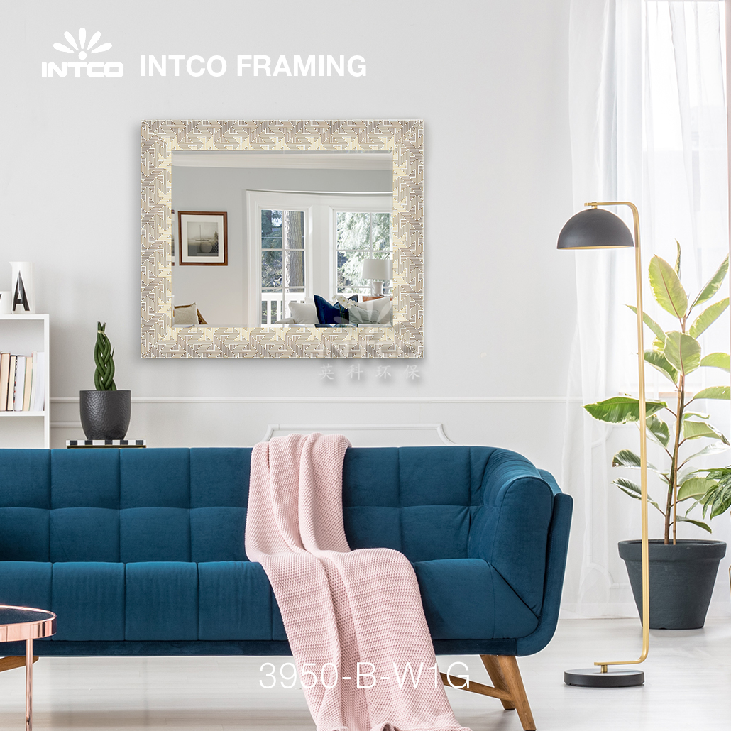 INTCO 3950-B-W1G PS moulding for living room wall mirror ideas
