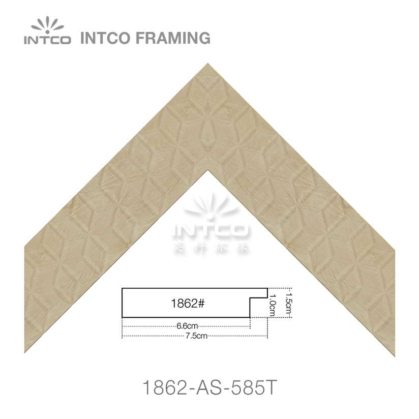 molding for bathroom mirror