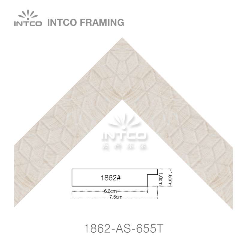 molding for bathroom mirror