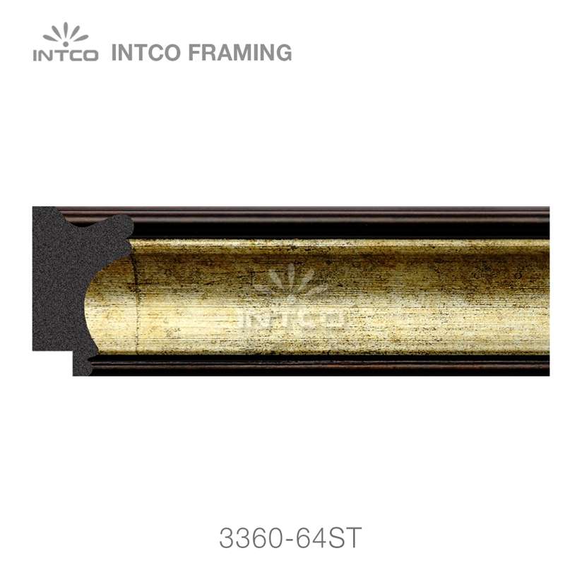 antique gold picture frame moulding
