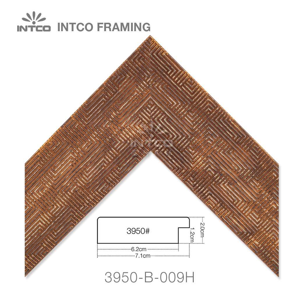 INTCO 3950-B-009H PS unfinished mirror frame moulding