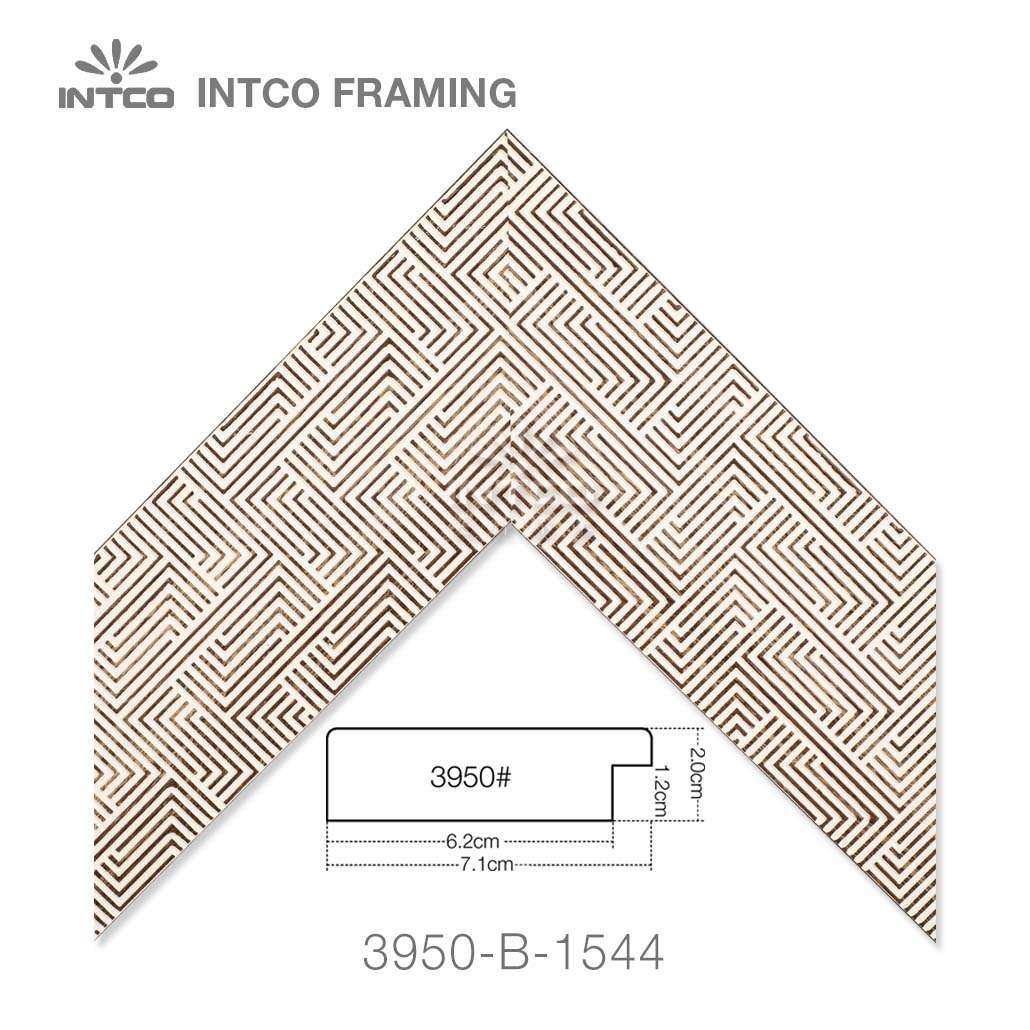 INTCO 3950-B-1544 PS unfinished mirror frame moulding