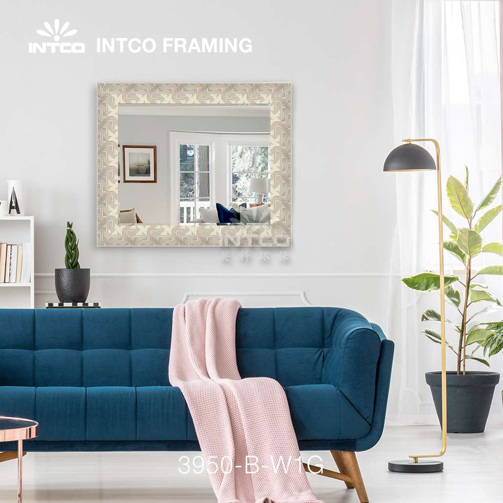 INTCO 3950-B-W1G PS moulding for living room wall mirror ideas