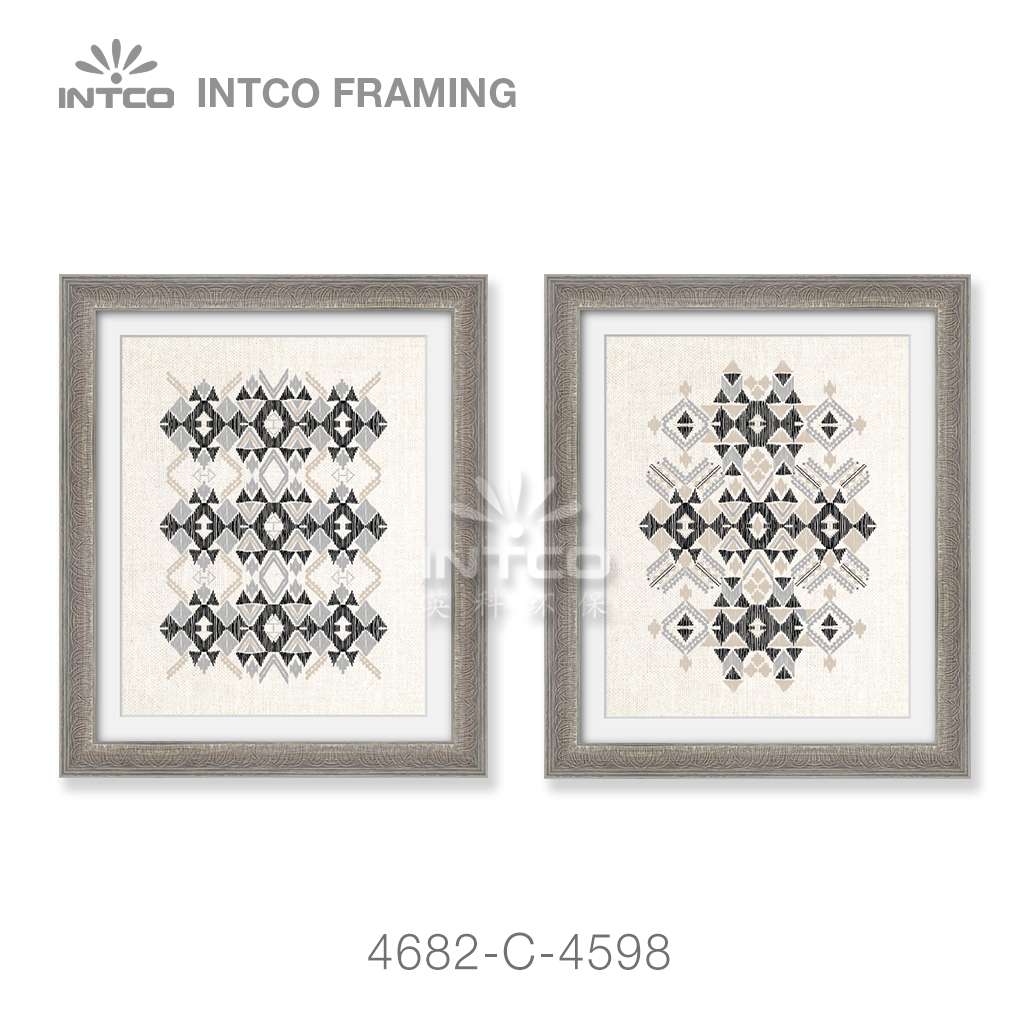 #4682 picture frame moulding ideas for wall art decor