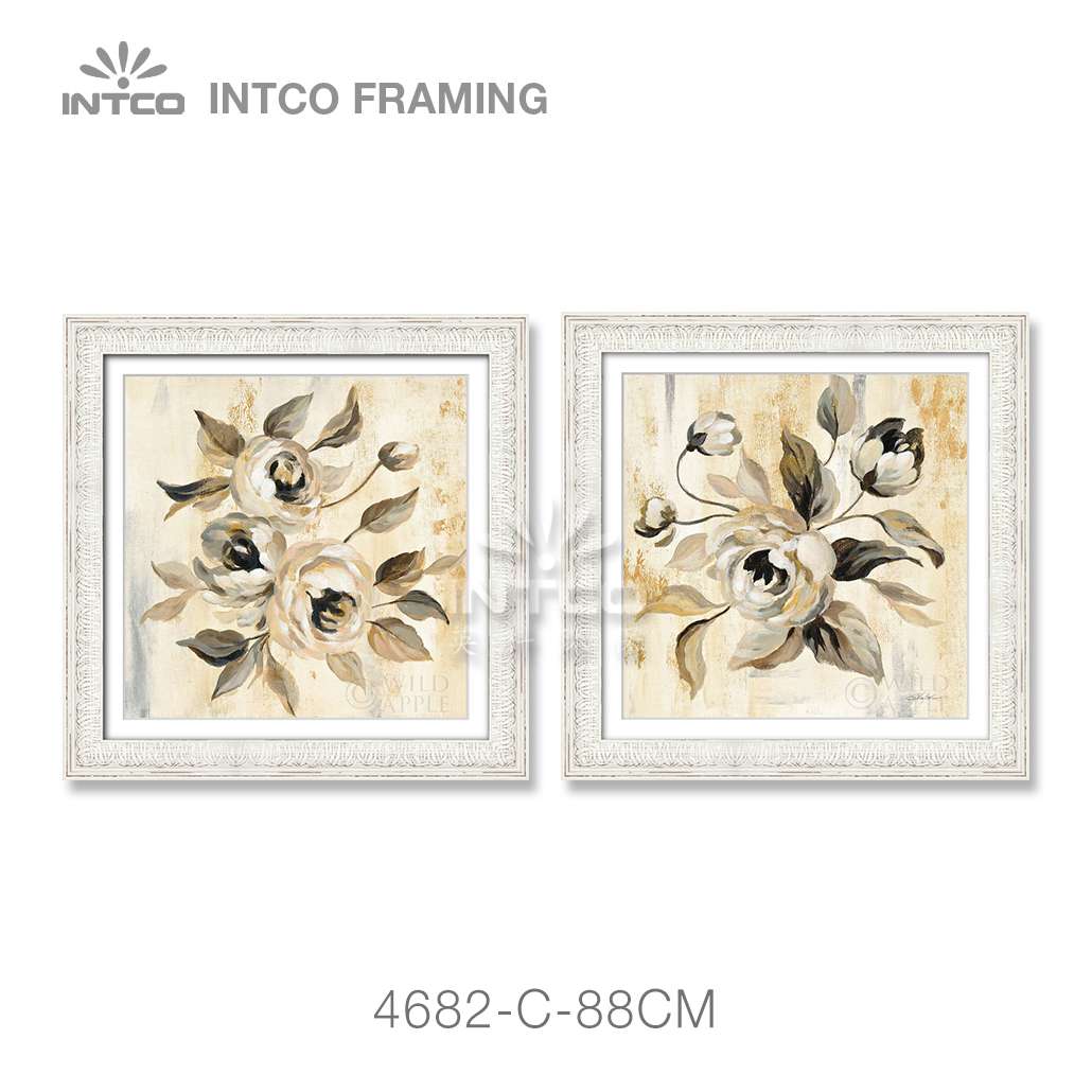 classic picture frame moulding for wall art