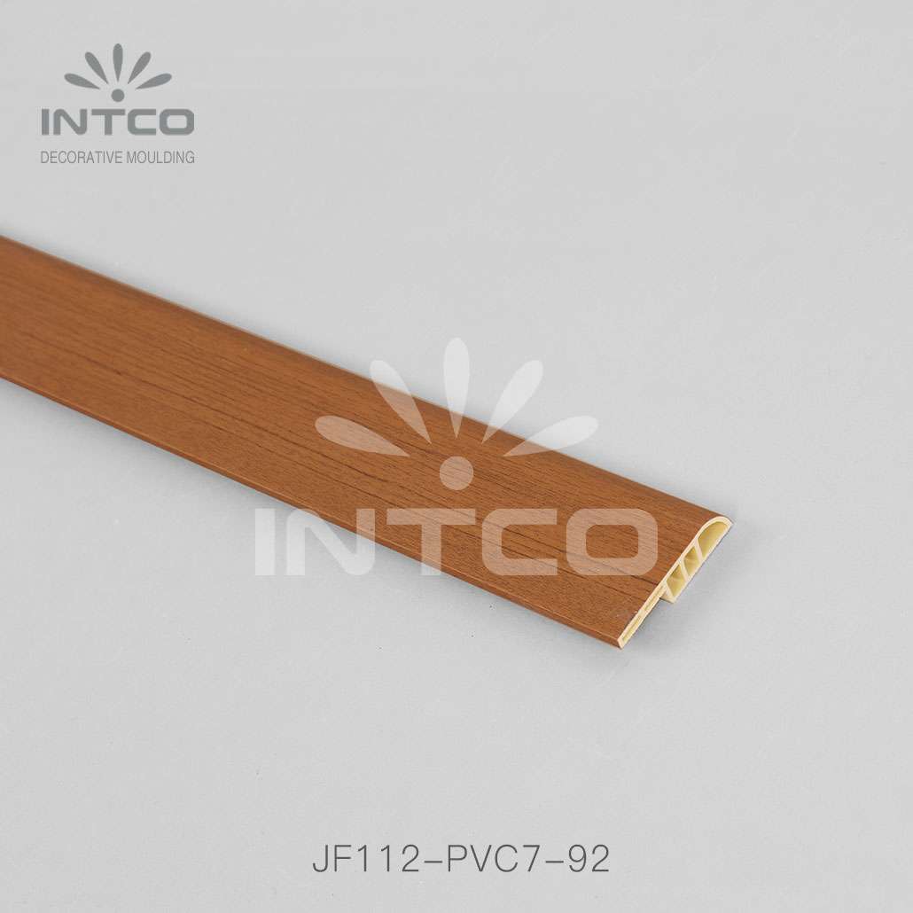 plastic skirting board wood texture