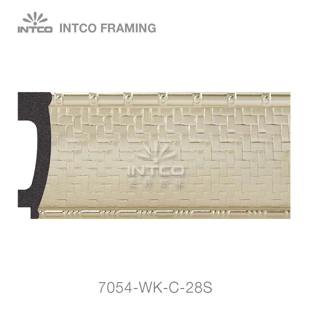 Vintage gold picture frame moulding