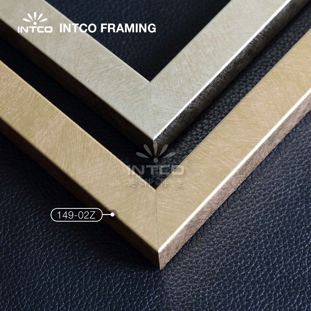 Vintage gold picture frame moulding