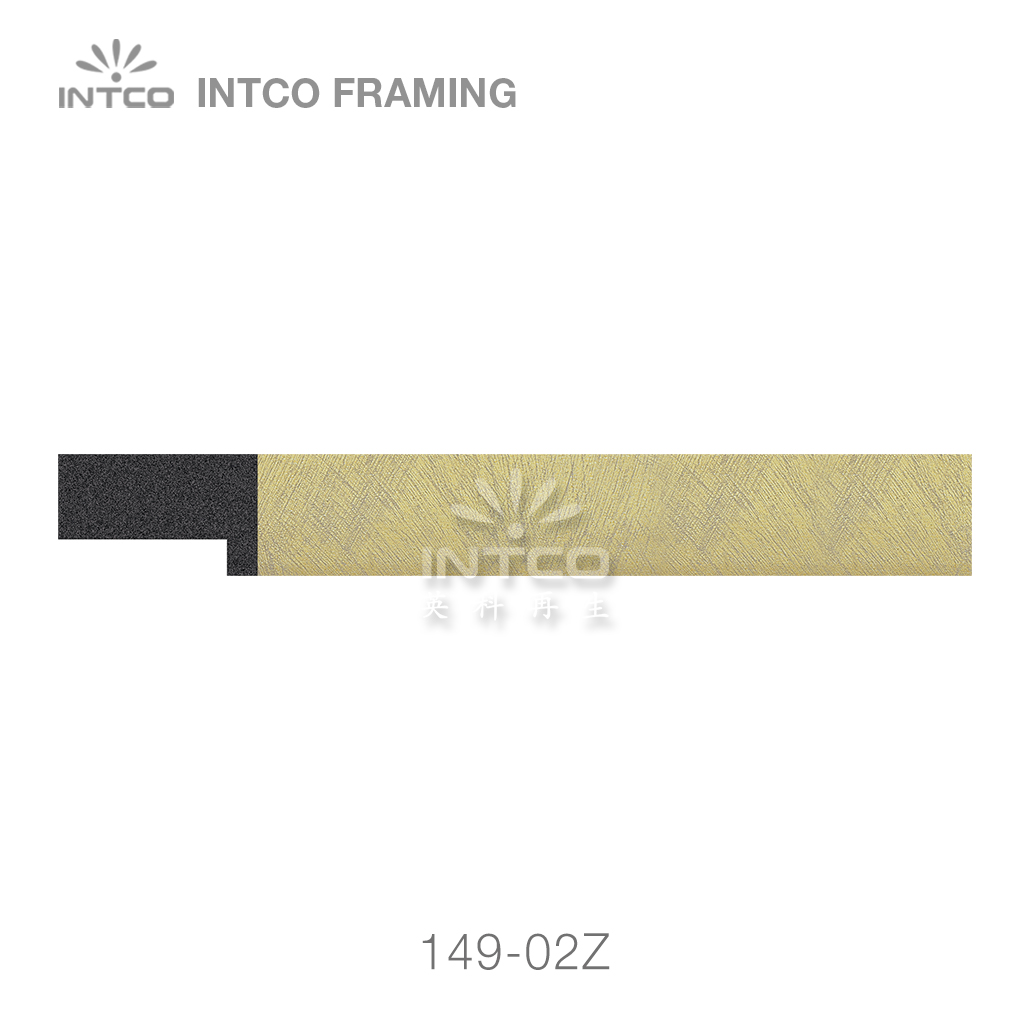 Vintage gold picture frame moulding