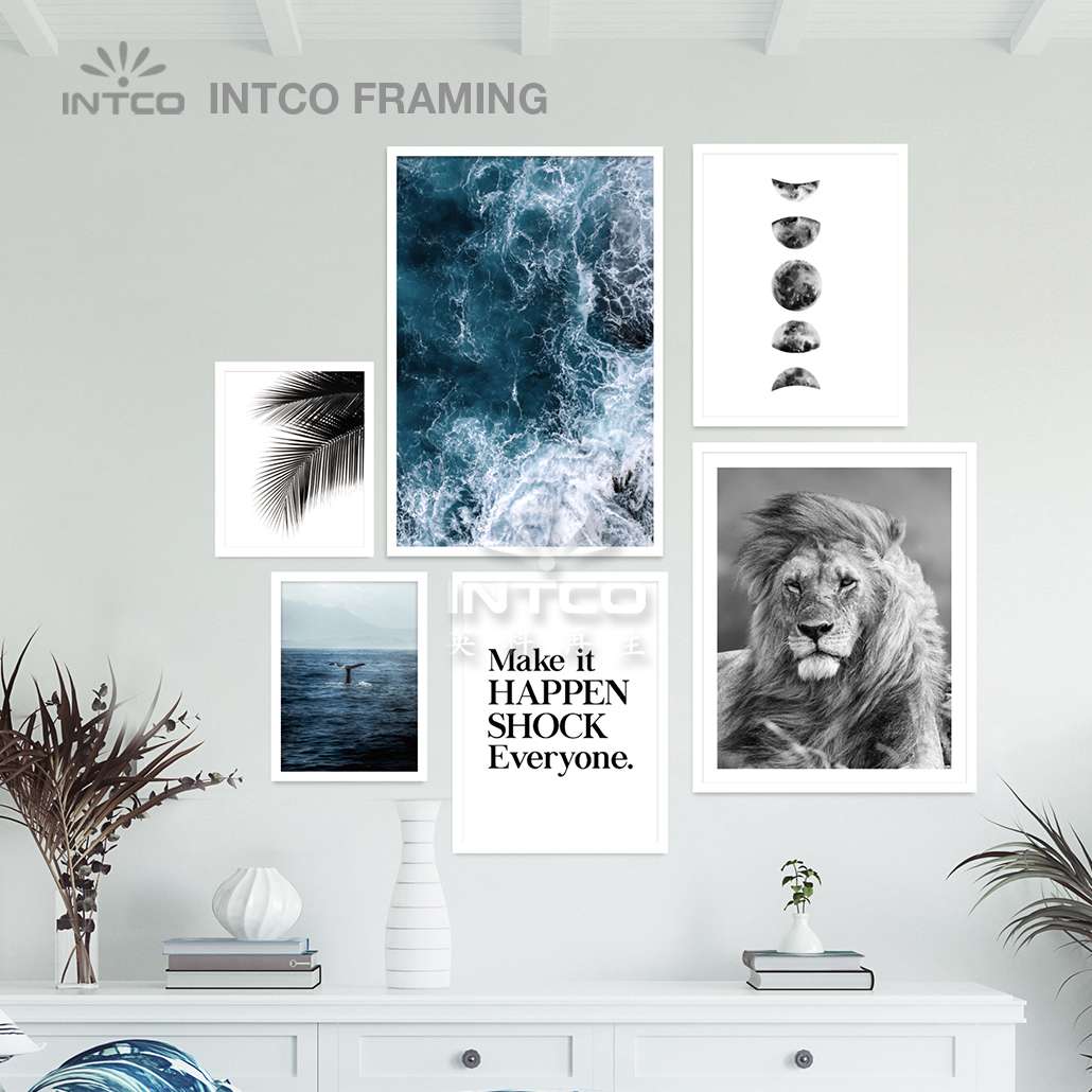 modern picture frames for gallery wall