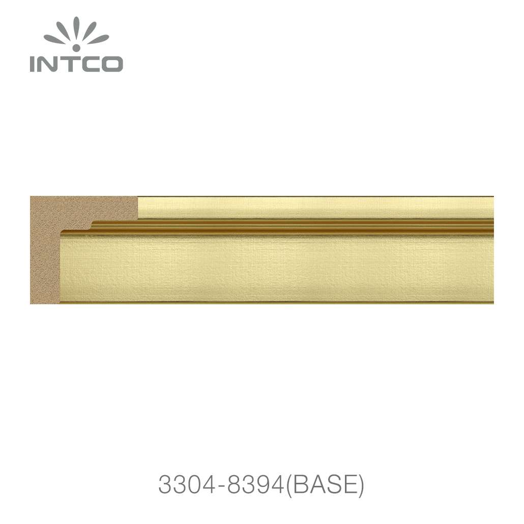 Modern gold picture frame moulding