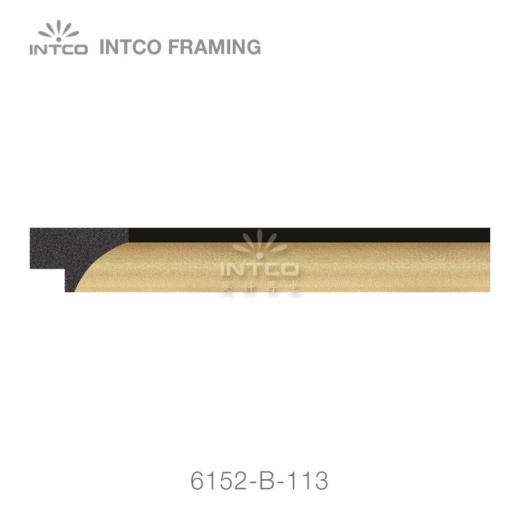Modern gold picture frame moulding