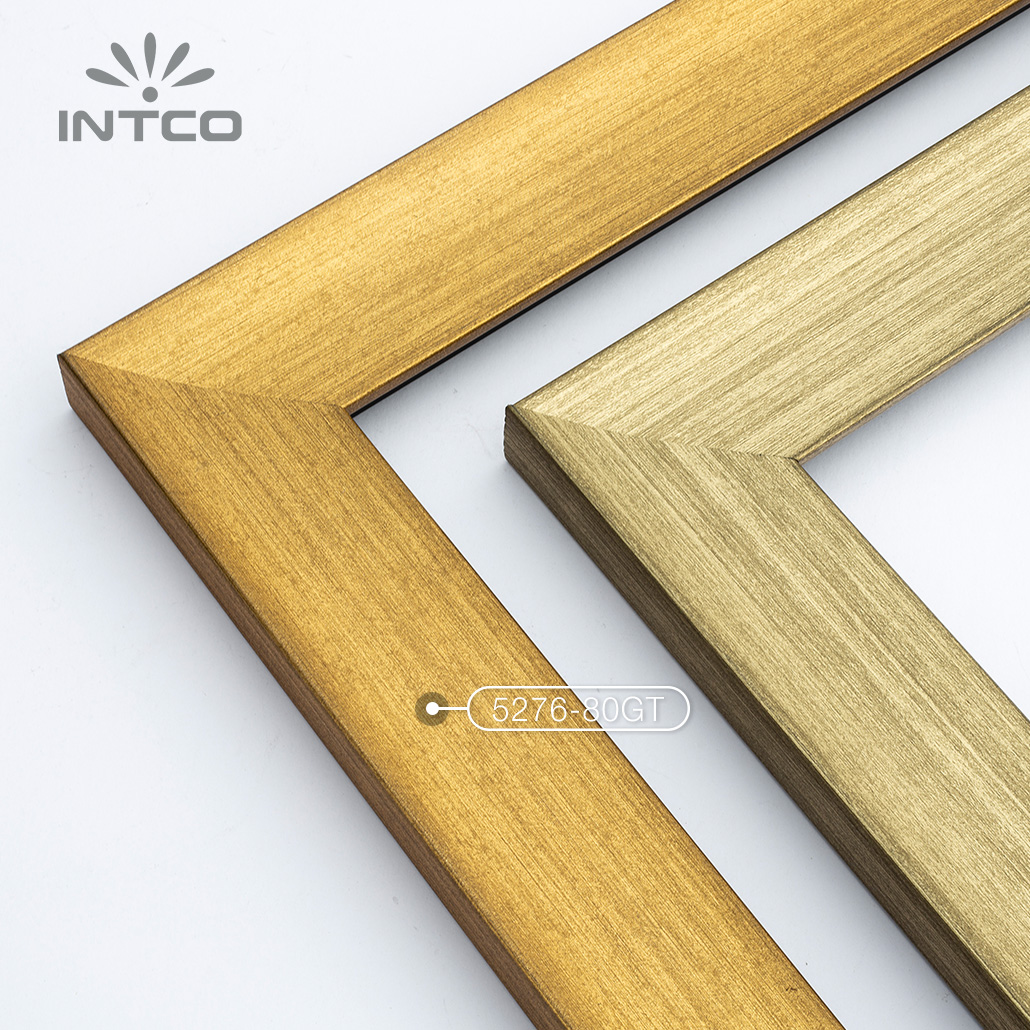 Intco picture frame moulding can be available in multiple finishes