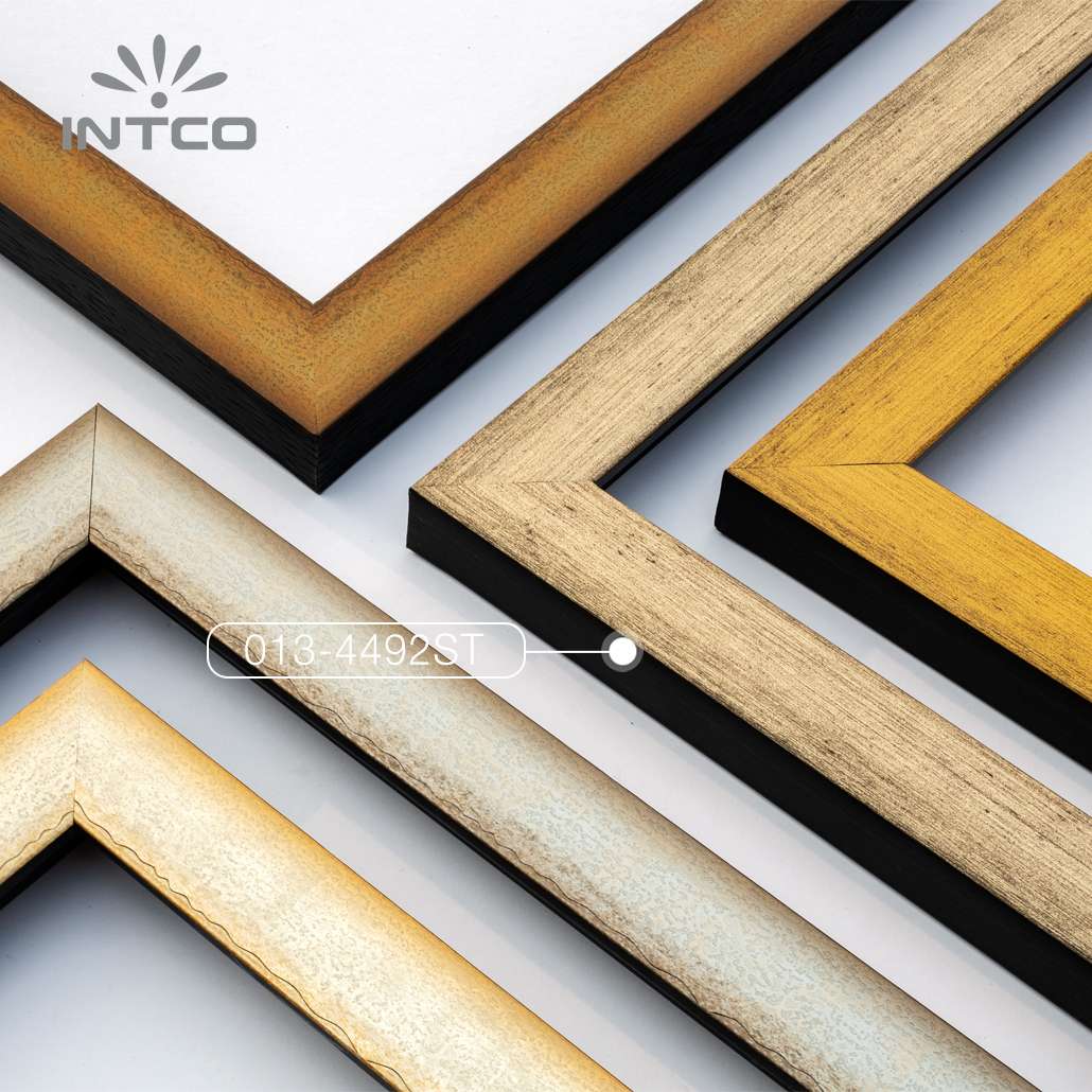 Intco picture frame moulding can be available in multiple finishes