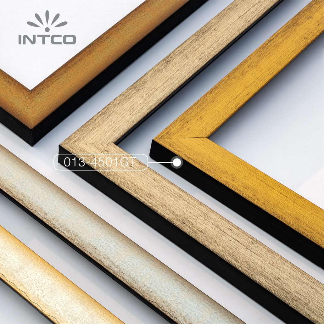 Intco picture frame moulding can be available in multiple finishes