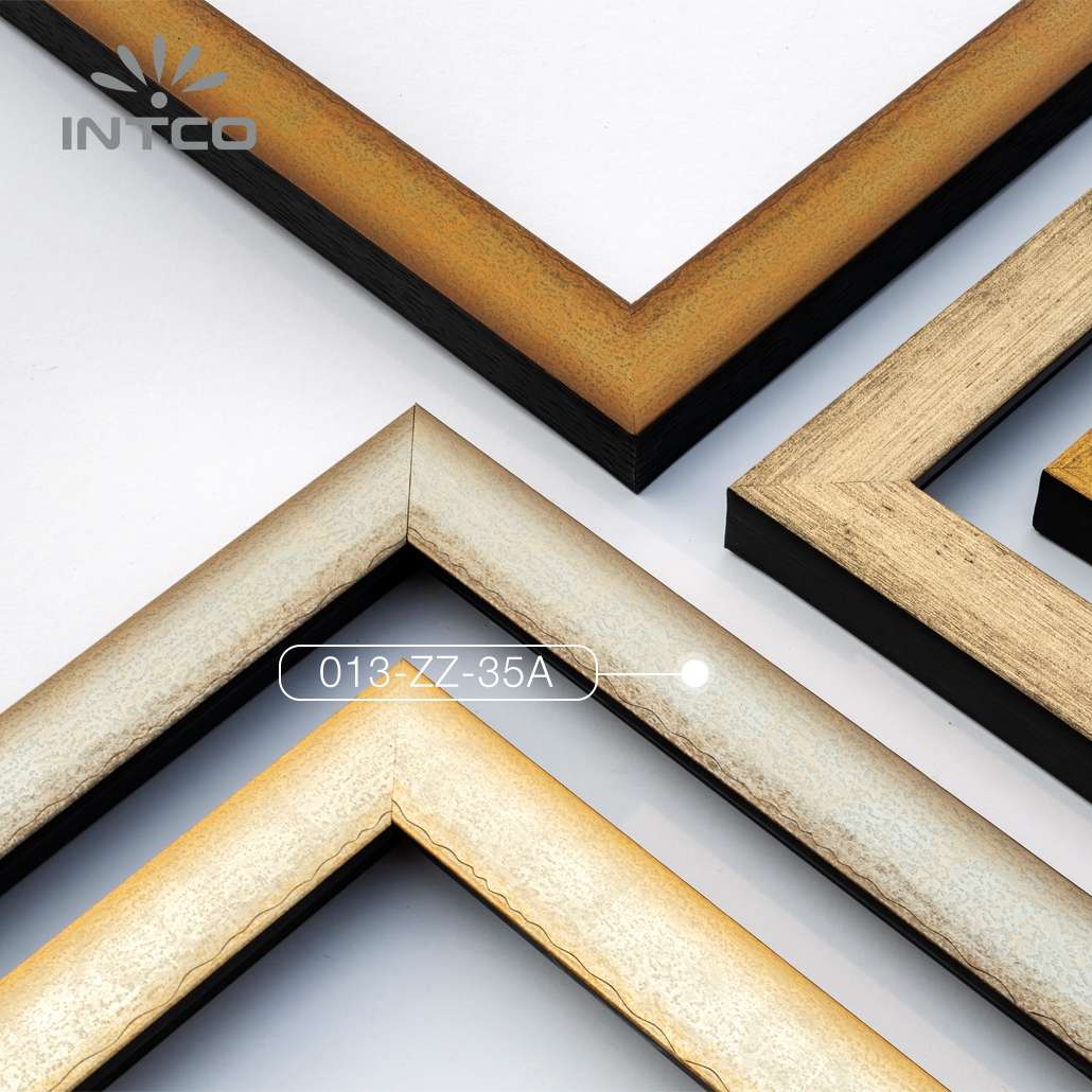 Intco picture frame moulding can be available in multiple finishes