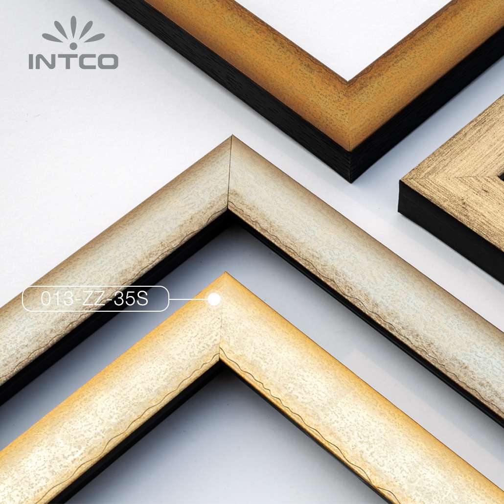 Intco picture frame moulding can be available in multiple finishes