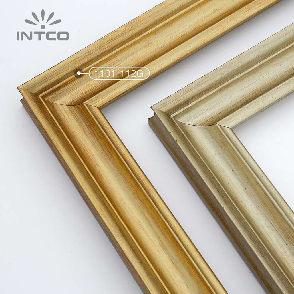 Intco picture frame moulding can be available in multiple finishes