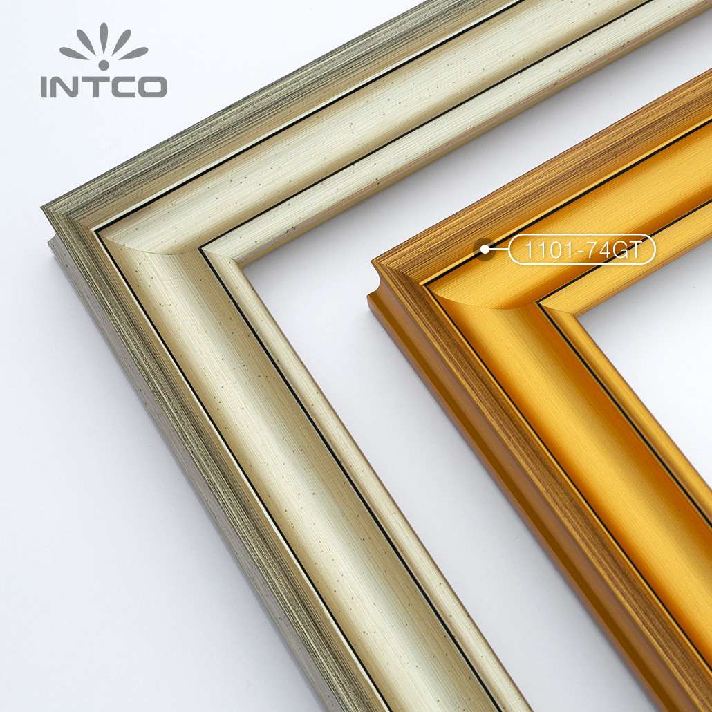 Intco picture frame moulding can be available in multiple finishes