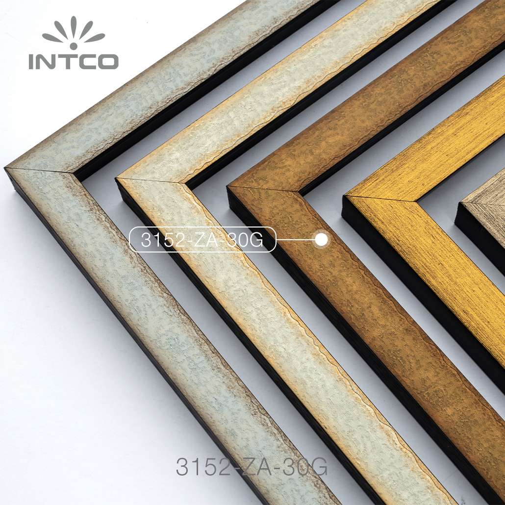 Intco picture frame moulding can be available in multiple finishes