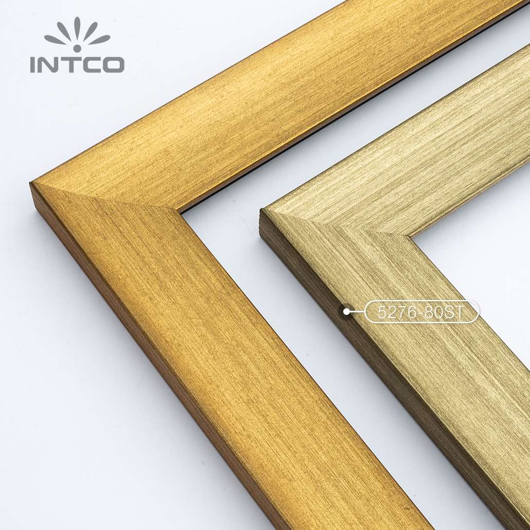 Intco picture frame moulding can be available in multiple finishes