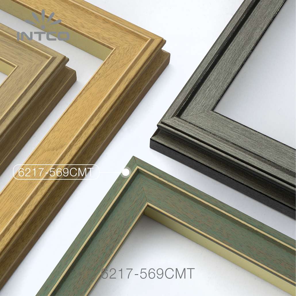 Intco picture frame moulding can be available in multiple finishes