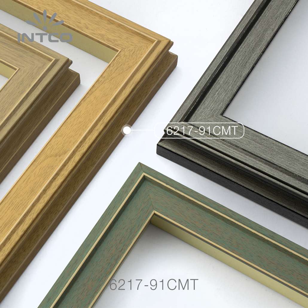 Intco picture frame moulding can be available in multiple finishes