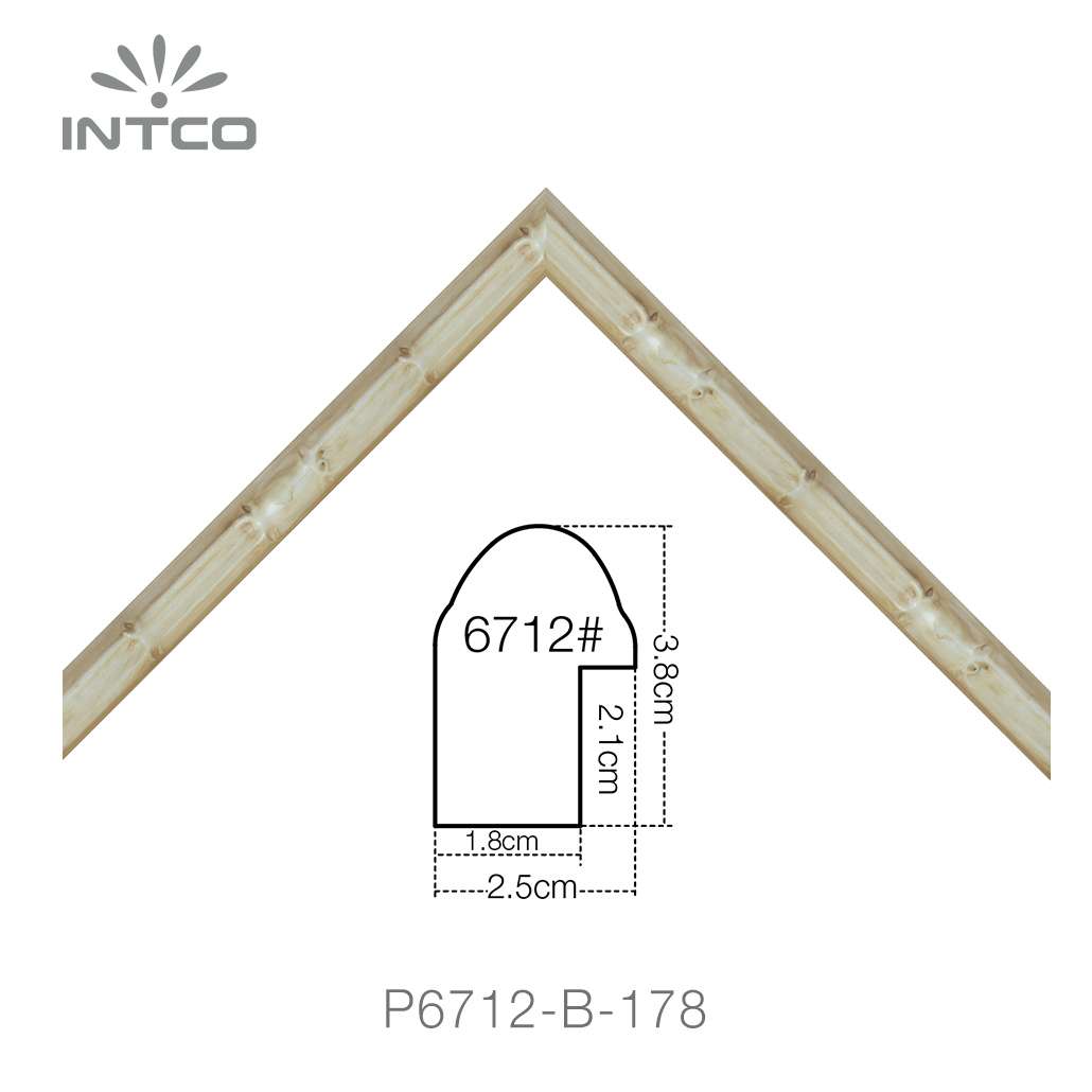 classic unfinished picture frame moulding