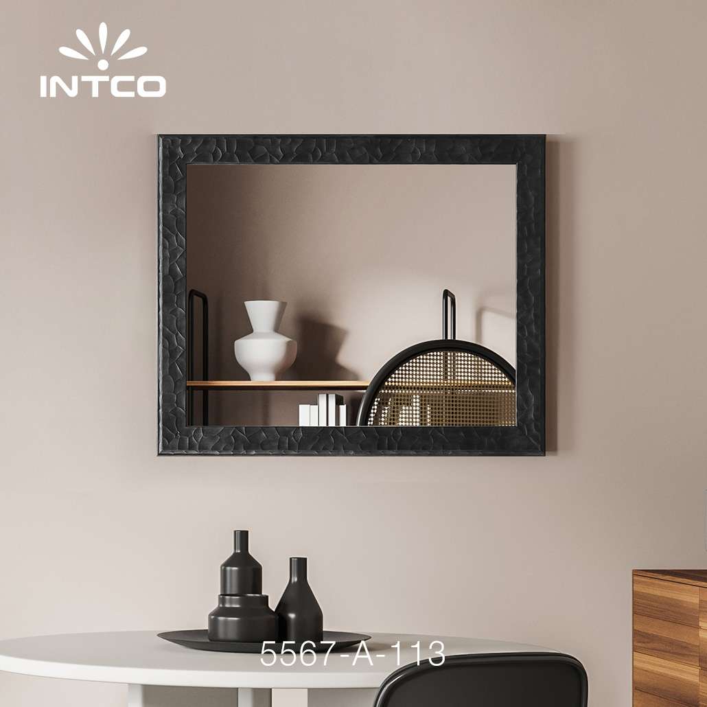 black contemporary wall mirror ideas for home decor