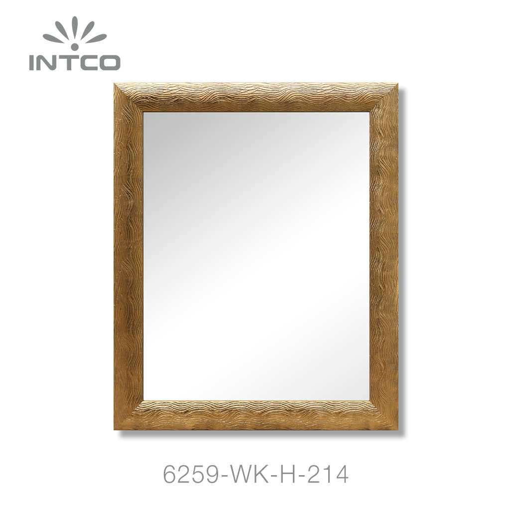 gold rectangle wall mirror wholesale