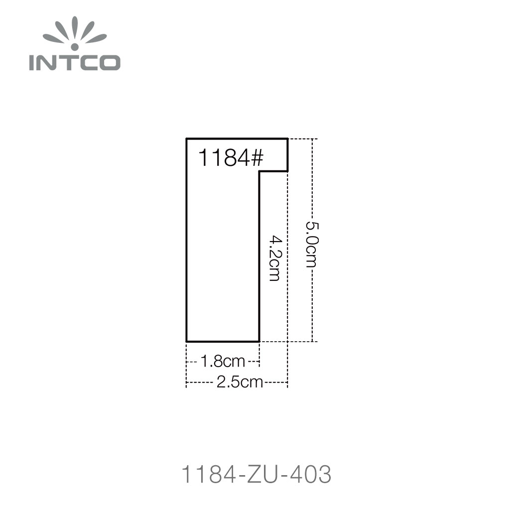 picture frame moulding profiles & specifications