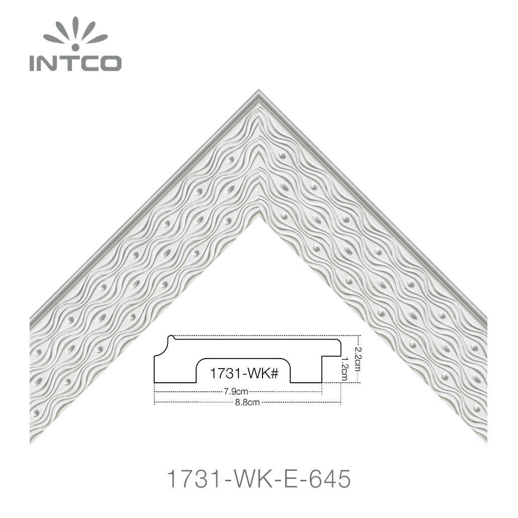 custom silver picture frame moldings