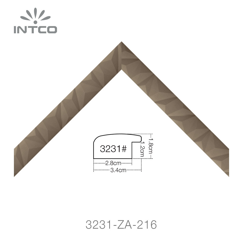 modern unfinished picture frame moulding