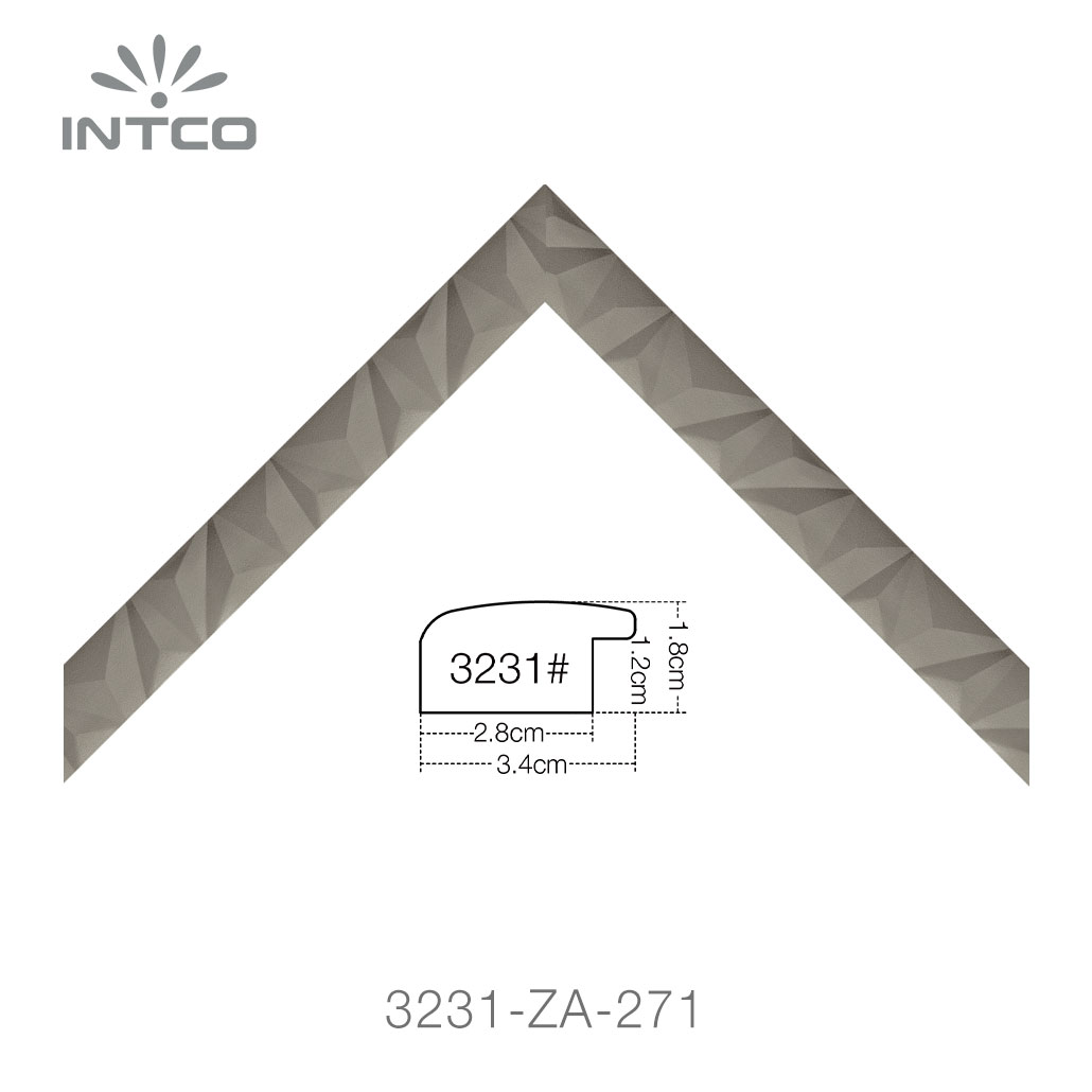 modern unfinished picture frame moulding