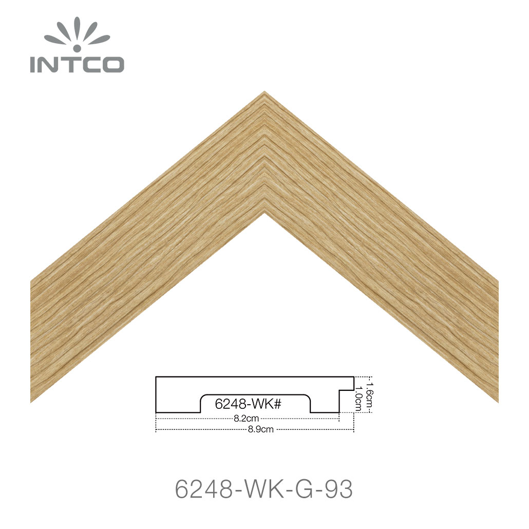wood unfinished picture frame moulding