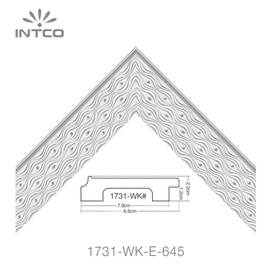 custom silver picture frame moldings