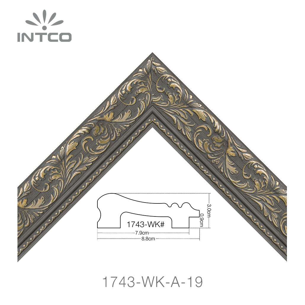 ornate unfinished picture frame moulding