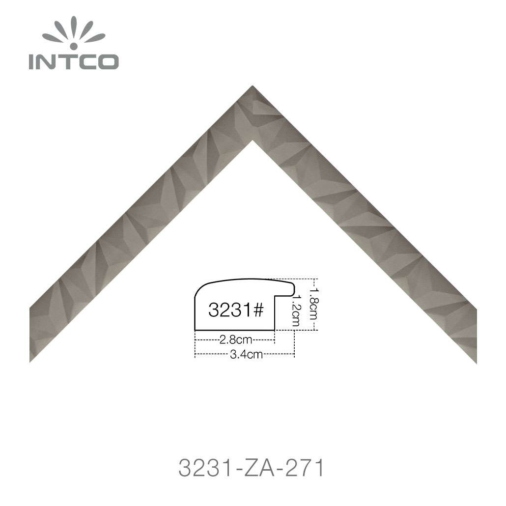 modern unfinished picture frame moulding
