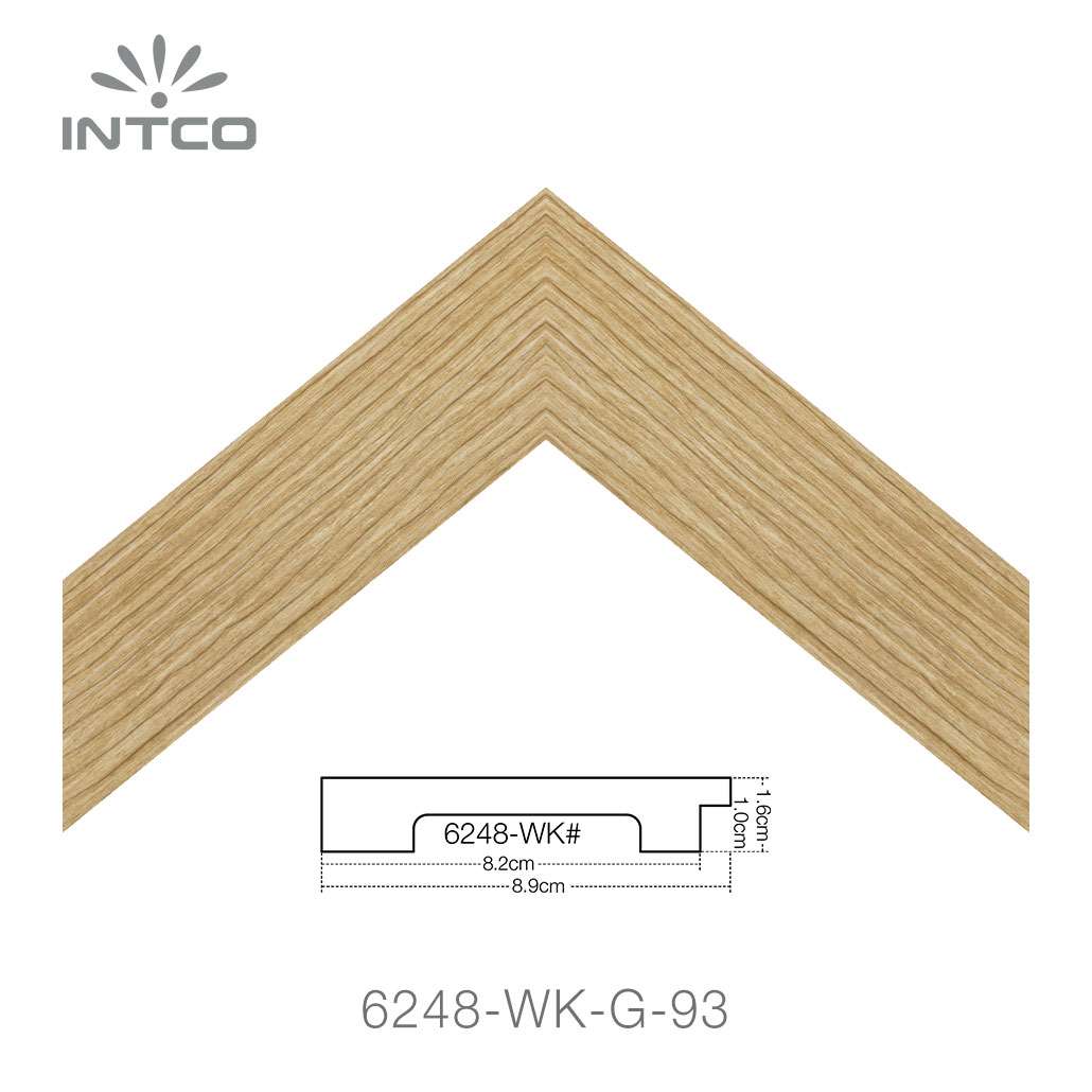 wood unfinished picture frame moulding