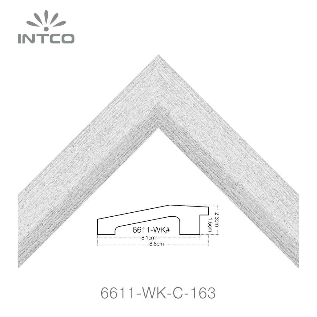 rustic unfinished picture frame moulding