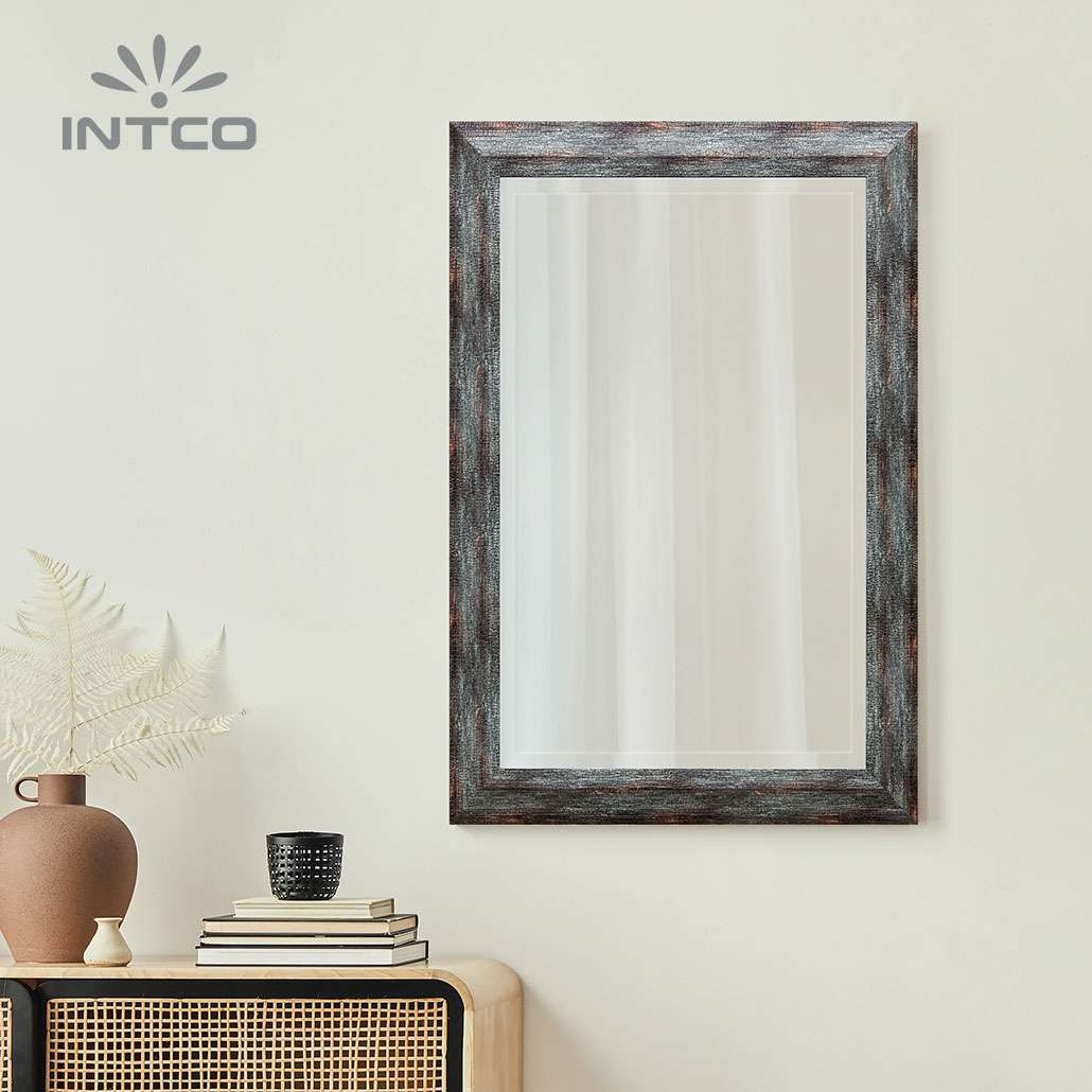rustic wood wall mirror ideas