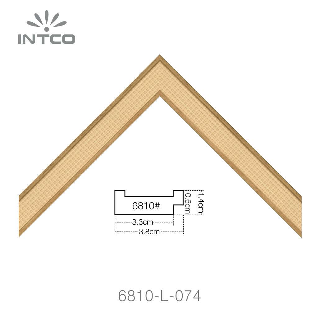 classic unfinished picture frame moulding