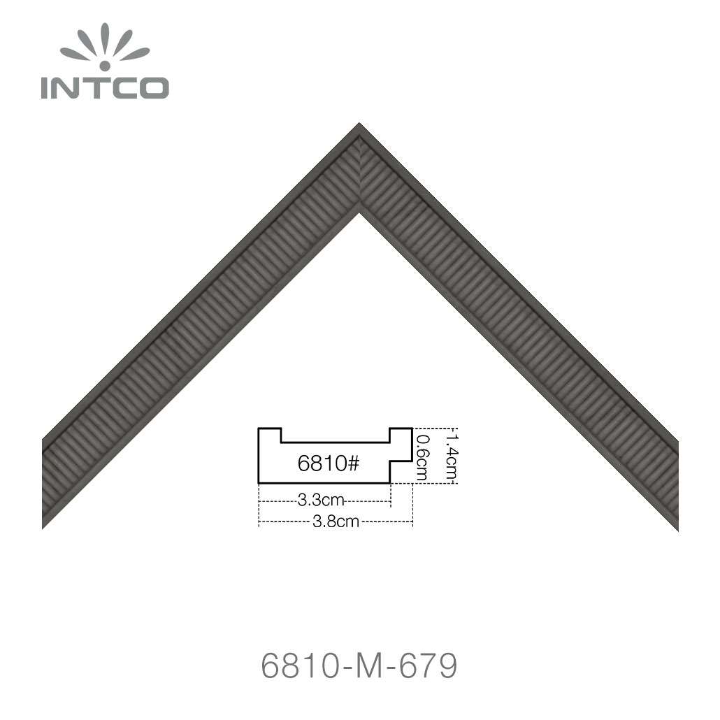 classic unfinished picture frame moulding