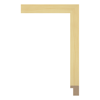 023-424T — 1.95cm Natur PS Bilderrahmenleiste