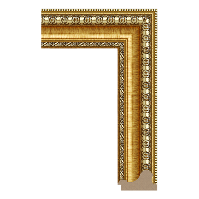 063-G286 — 8.25cm Doré PS Baguette d'Encadrement