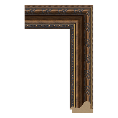 063-II-A189 — 8.25cm Bronze PS Baguette d'Encadrement