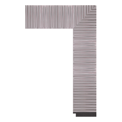 1862-YG-315G — 7.5cm Mehrfarbig PS Bilderrahmenleiste