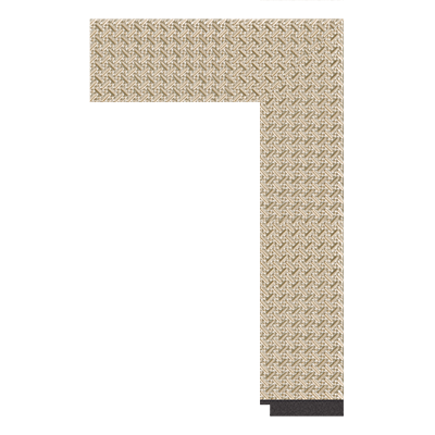 1862-YH-573 — 7.5cm Gold PS Bilderrahmenleiste