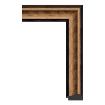 194-A189 — 5.78cm Bronze PS Bilderrahmenleiste