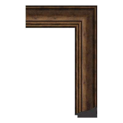 216-A189 — 7cm Bronce PS Moldura para Marco de Fotos